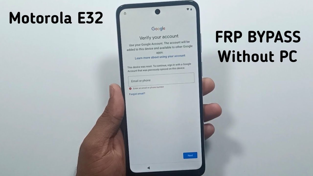 Motorola Moto E32/E32S FRP Bypass/Reset Google Account Lock Android 11 || New Method || Without PC