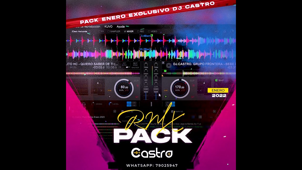 Pack Remix para Dj.s