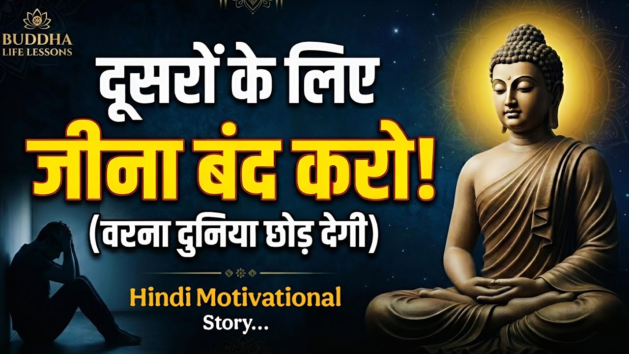 अपने लिए जियो, दूसरों के लिए नहीं वरना दुनिया छोड़ देगी | Buddha Motivation | Motivational Speech 