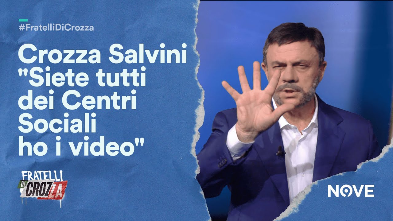 Crozza Salvini contro tutti 