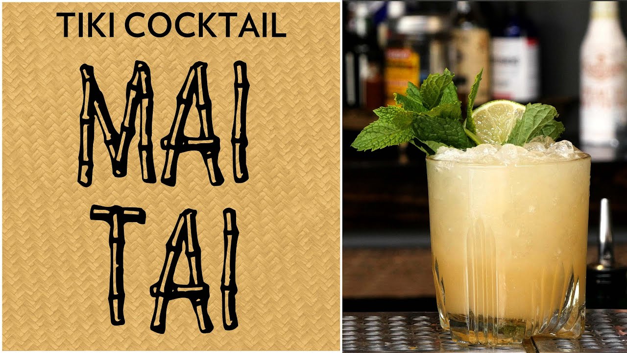My Favorite Mai Tai (Trade Vic's Rum and Orgeat Classic Tiki Drink)