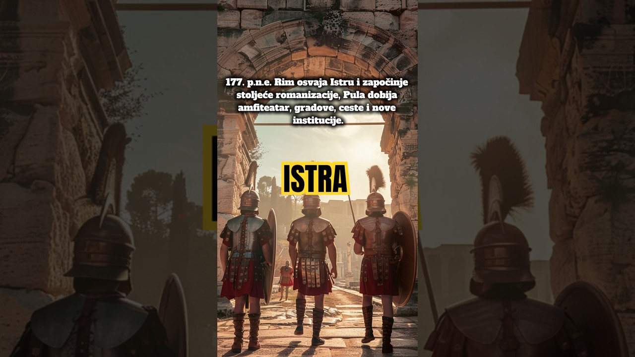 Istra - od Histra i Rimljana do Venecije i Italije. 