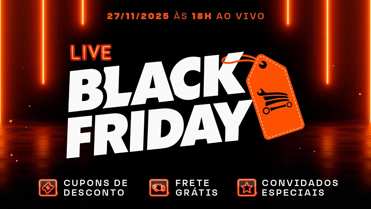 A Black Friday que vai virar tudo de ponta cabe&ccedil;a vai acontecer AO VIVO!💥