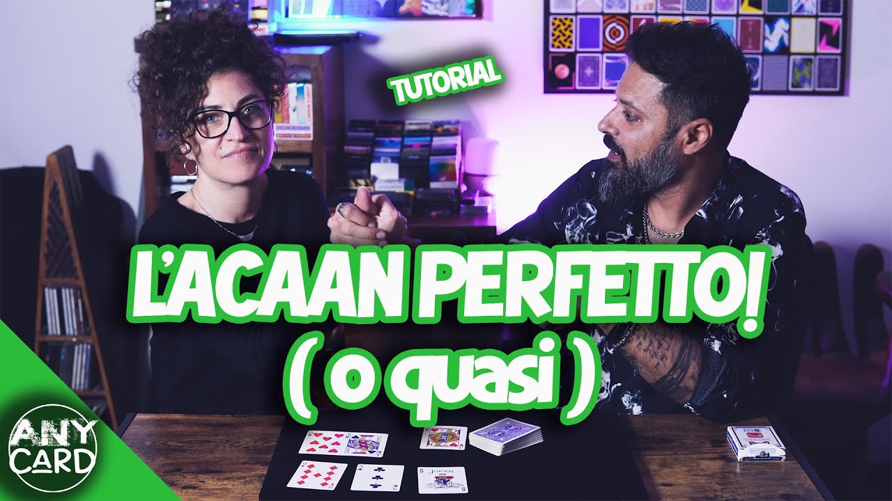 L’ACAAN PERFETTO \\ PERFORMANCE e TUTORIAL #magician #magictrick