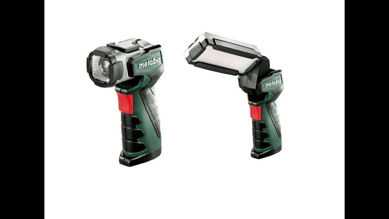 Аккумуляторные фонари Metabo PowerMaxx