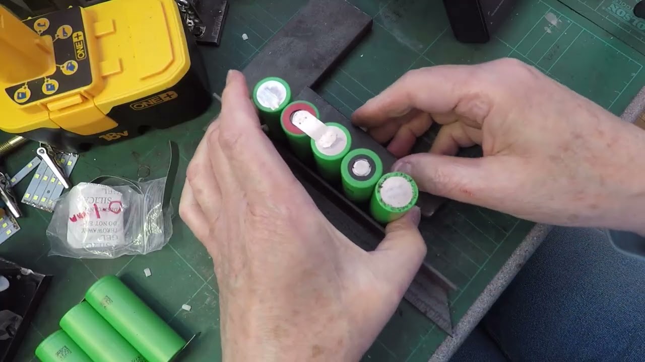 Making a Ryobi 18v 7Ahr Li-Ion Battery