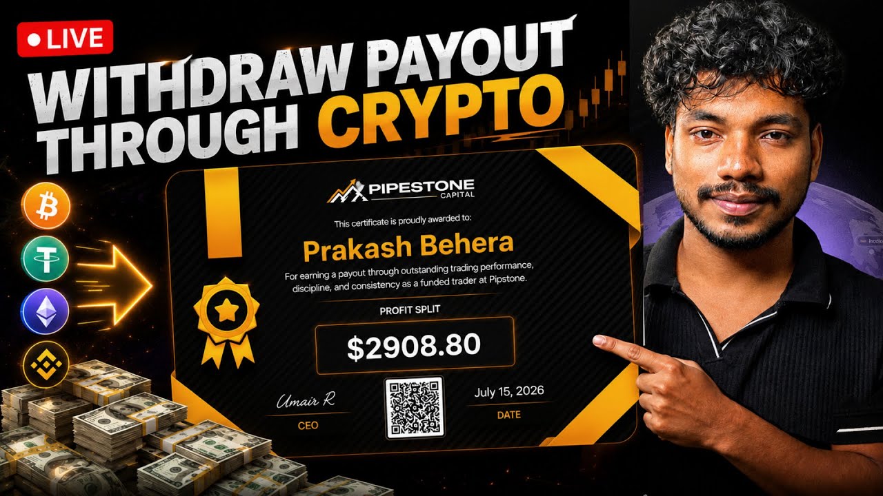 $2900 Payout Received From Pipstone Capital | Best Instant Funding Prop Firm - Pipstone Capital