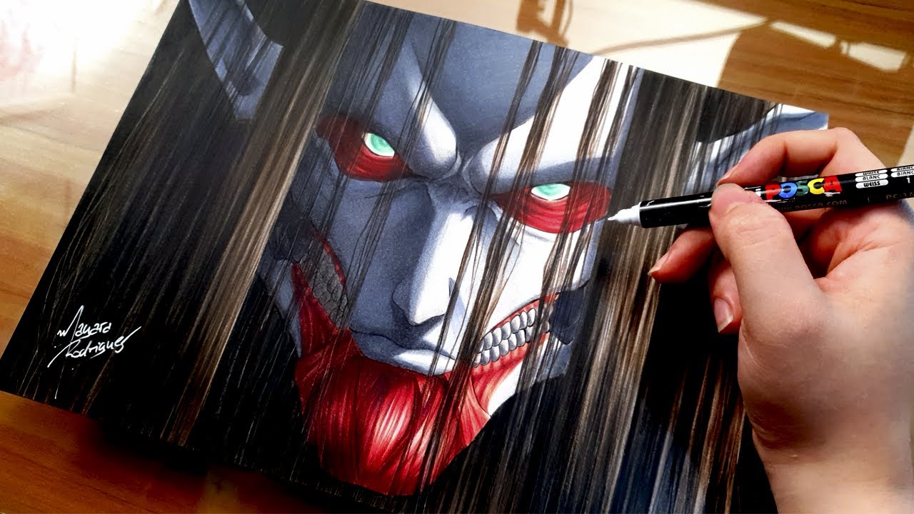 Drawing EREN FOUNDING TITAN