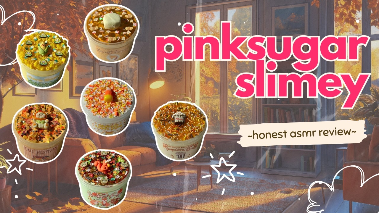 unboxing & reviewing my $150 slime haul from pinksugar slimey (pss)!
