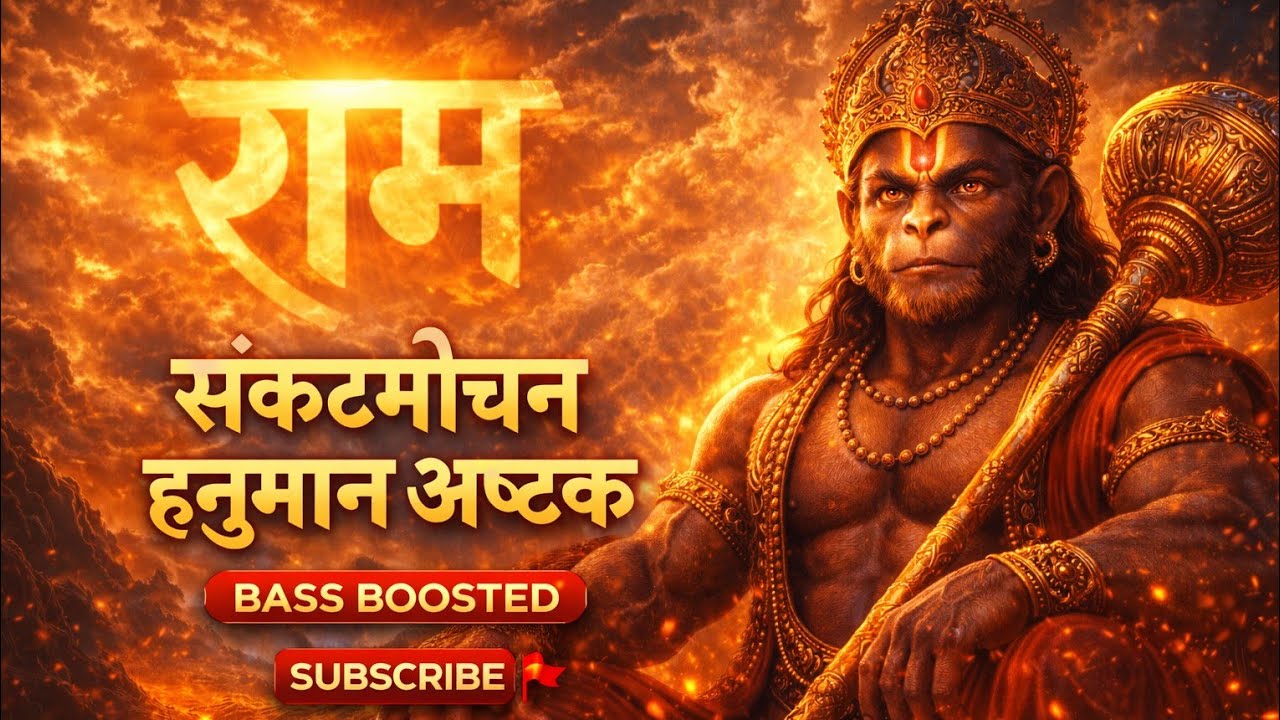 संकटमोचन हनुमान अष्टक | Hanuman Ashtak Bass Boosted | Powerful Bhakti 🔥🚩