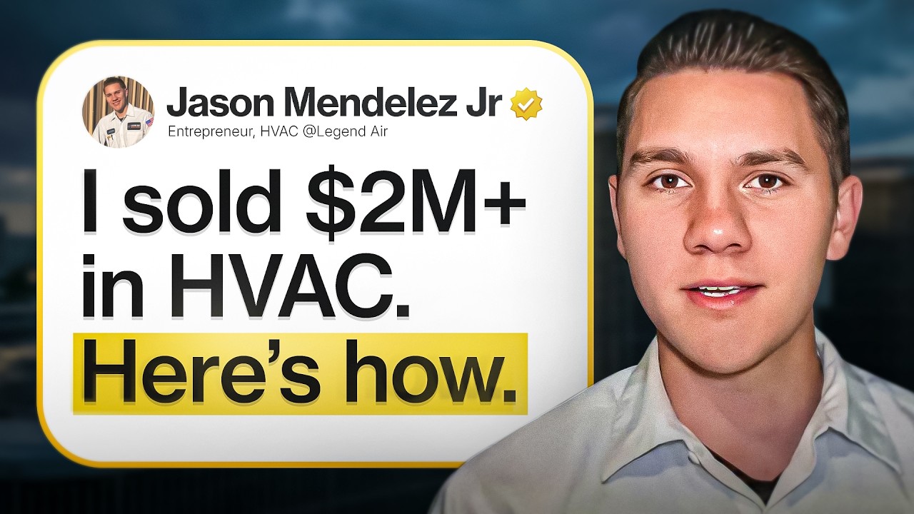 How This 19-Year-Old Sold $2.26M in HVAC (First Year)