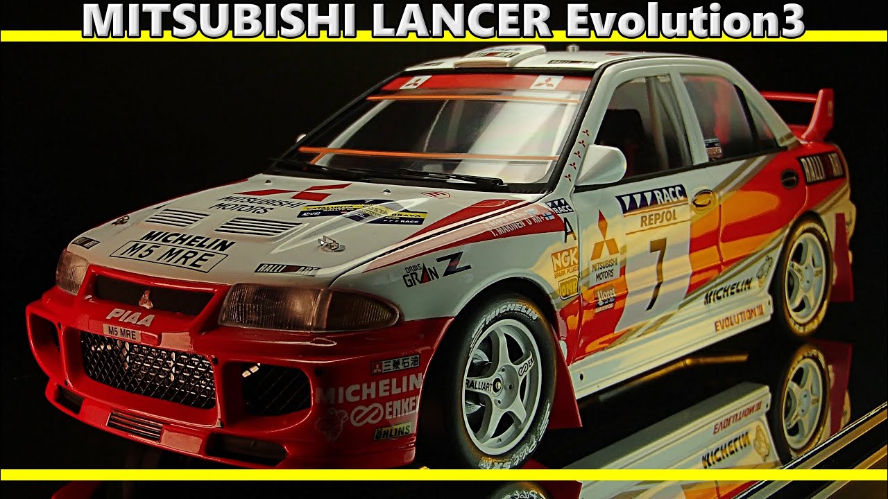 Я заставила этого зверя прижаться к земле: Hasegawa 1/24 Lancer Evo III
