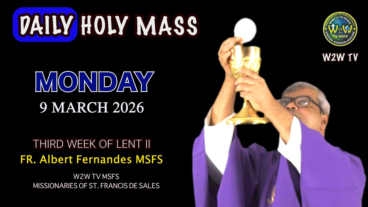 MONDAY HOLY MASS | 9 MARCH 2026 | THIRD WEEK OF LENT II by Fr  Albert #lentenmass #holymass
