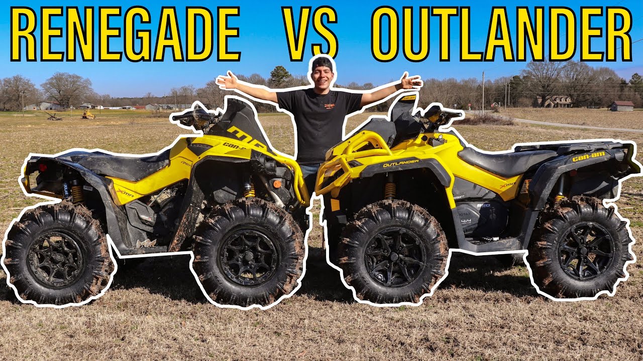 2021 CAN-AM RENEGADE XMR 1000R VS OUTLANDER XMR 850! THE ULTIMATE TEST