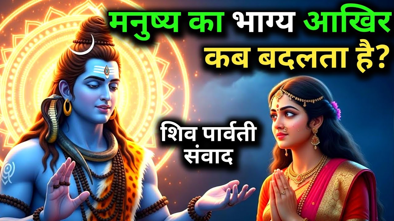 भगवान शिव ने बताया—मनुष्य का भाग्य कब और कैसे बदलता है? | Destiny Secrets | Spiritual Dharmik Katha
