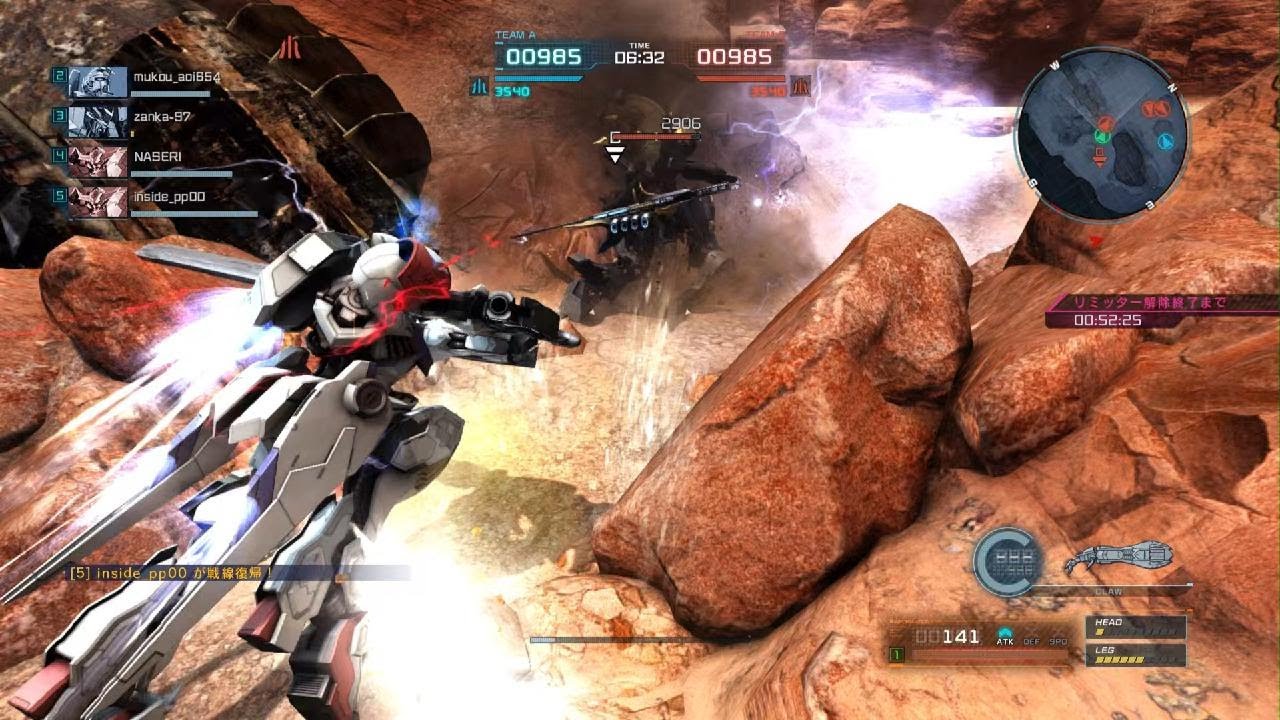 【バトオペ2】俺がとったよろけとダウンなんですけど？ ガンダム・バルバトス・ルプス Lv1 峡谷