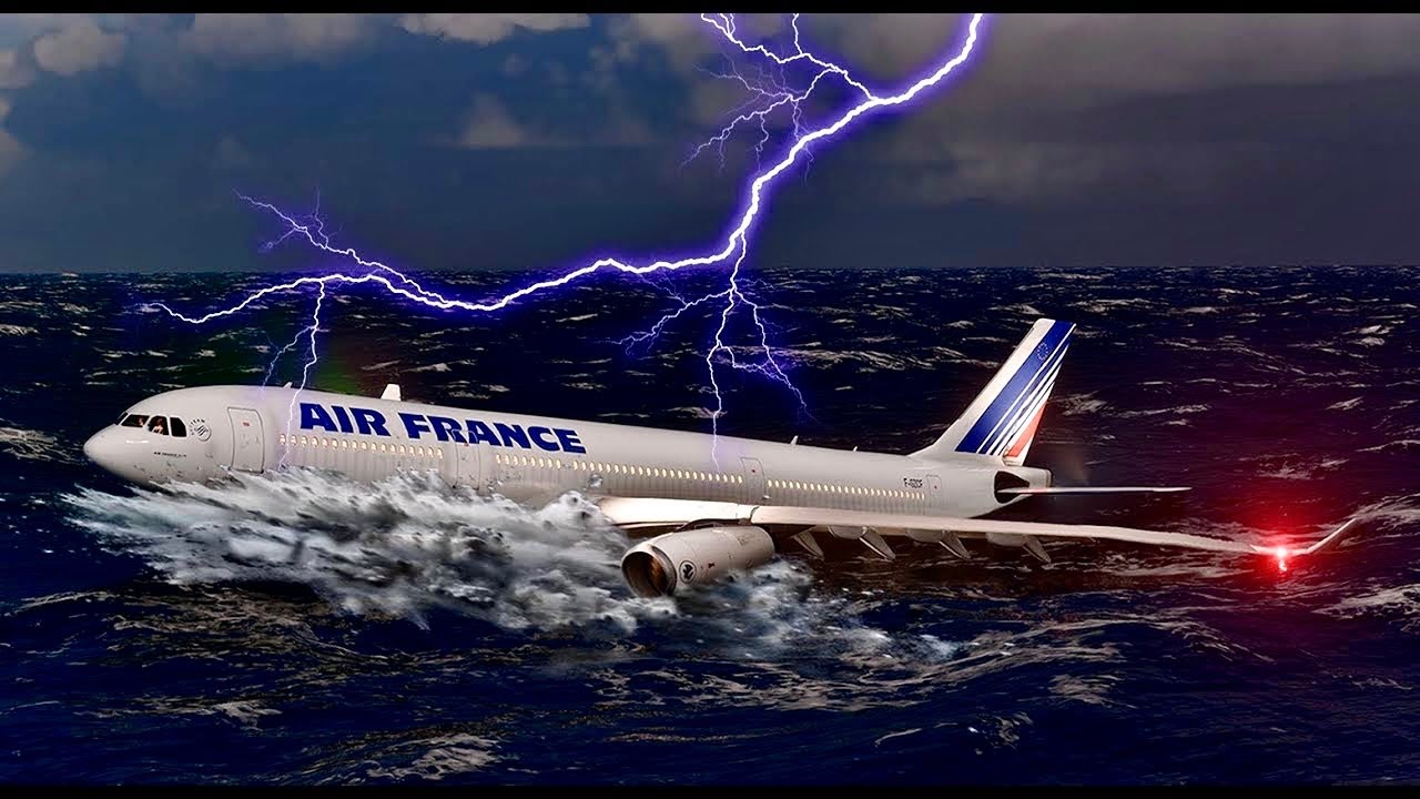 ACIDENTE DA AIR FRANCE - (VOO 447) SIMULAÇÃO.