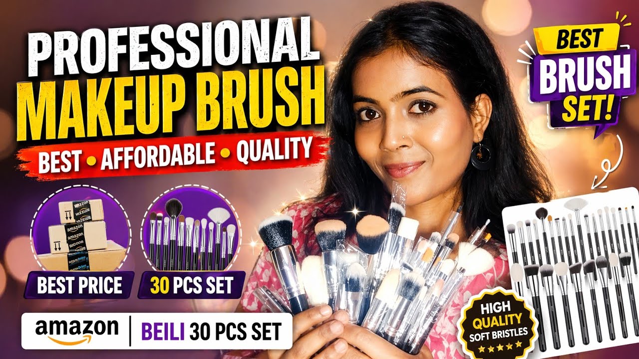 Professional beili makeup brush review 30/ pcs set || affordable price beili brush best makeup brush