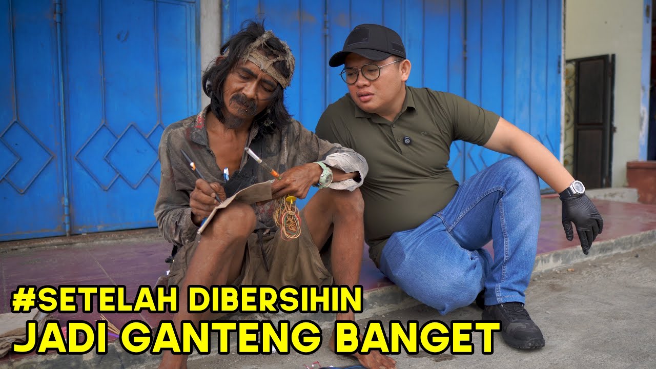 Setelah dibersihkan, ternyata od9j ini masih muda banget, cocok jadi artis !!