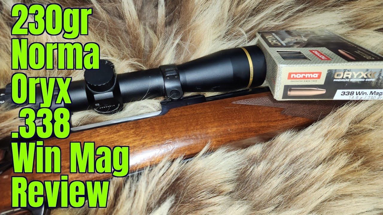 Обзор патрона .338 Winchester Magnum 230gr Norma Oryx