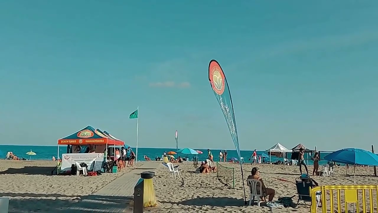 Торредембарра. Район  пляжа Ла Паэлья.  Torredembarra. Zona de playa La Paella.