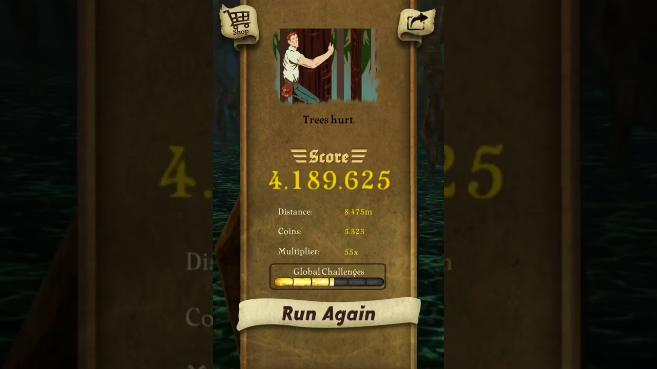 TEMPLE RUN PRO GAMPLAY #128
