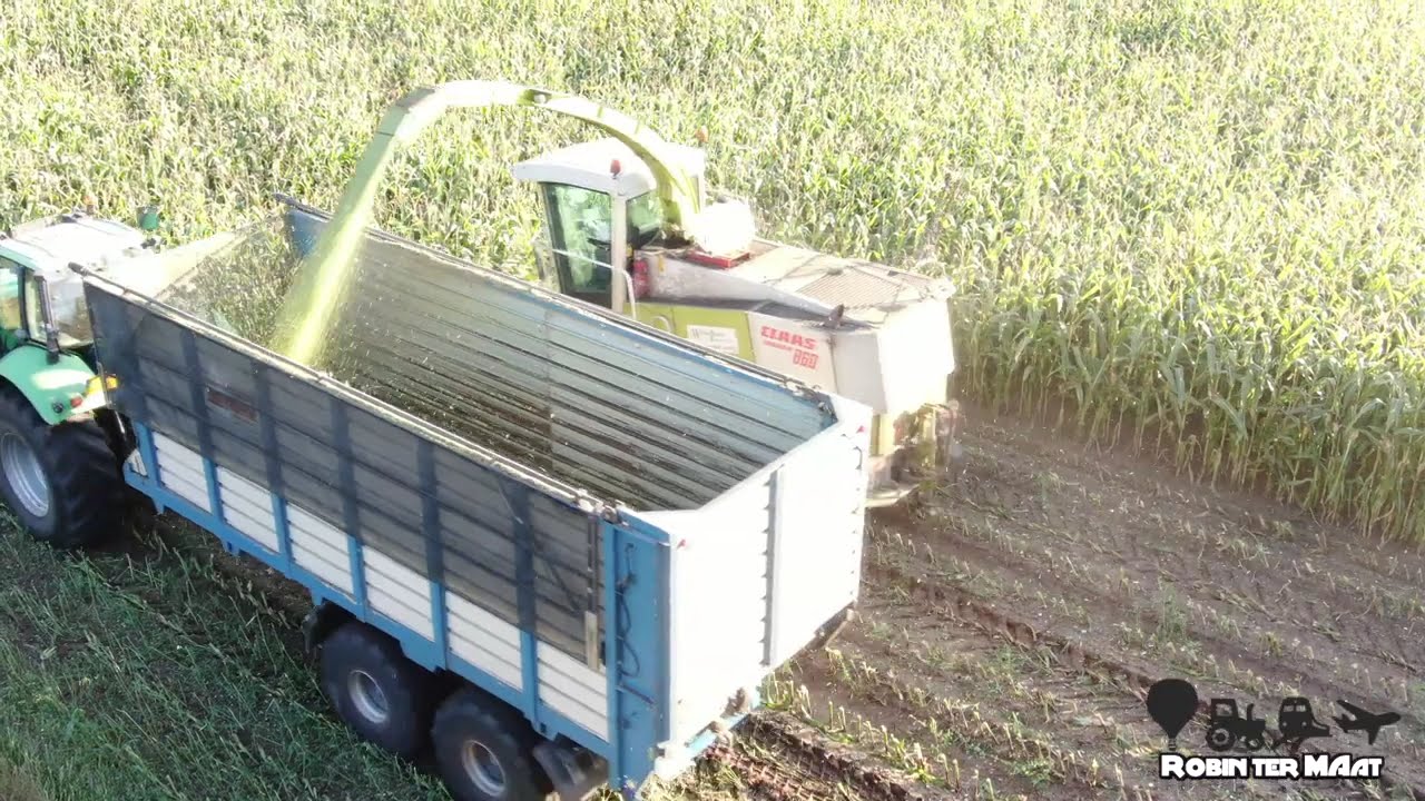 Winkelhorst Maize Silage Claas Jaguar 860 4X Deutz Fahr  -- 4K -- 20 September 2019 -- Mais 2019