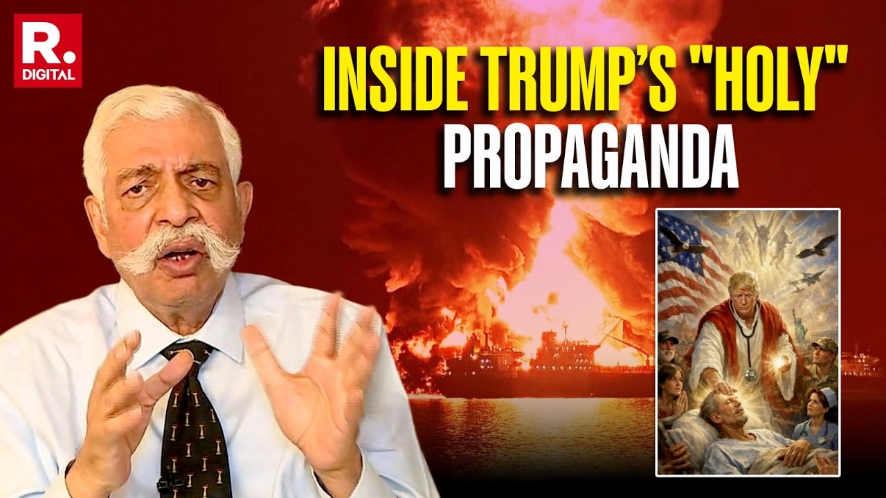 Is Trump Indicating A Second Coming? Maj. Gen. G.D. Bakshi Wargames Trump's AI-Jesus Post