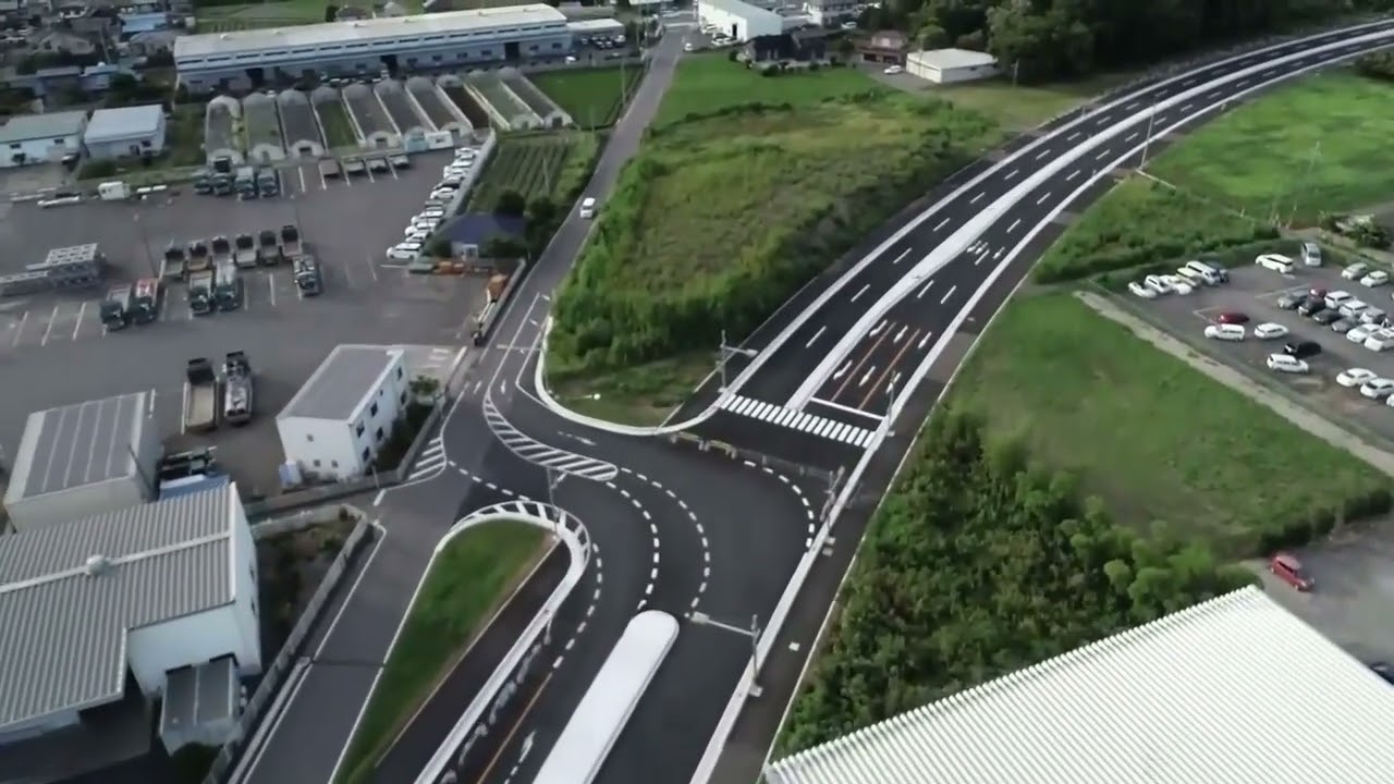 一般国道407号バイパス全線開通