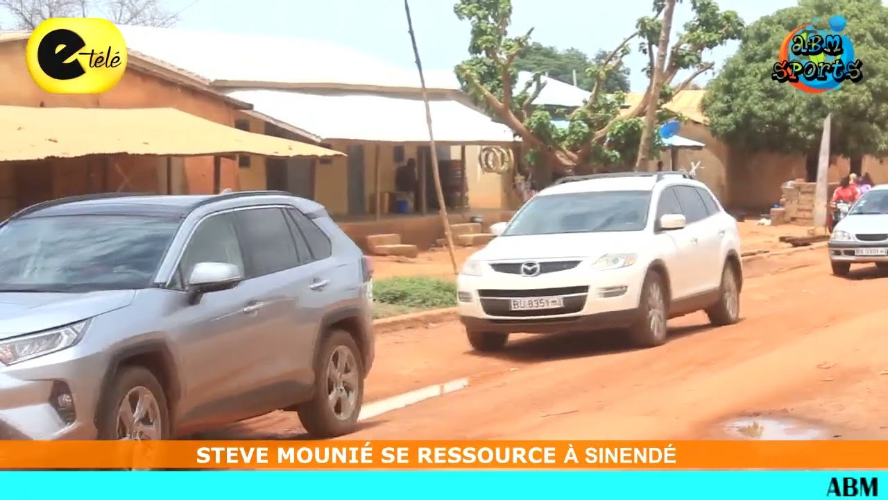 STEVE MOUNIÉ SE RESSOURCE À SINENDÉ