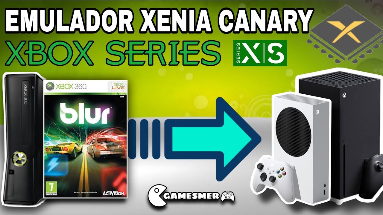 BLUR - Emulador Xenia Canary (Xbox 360) Xbox Series S