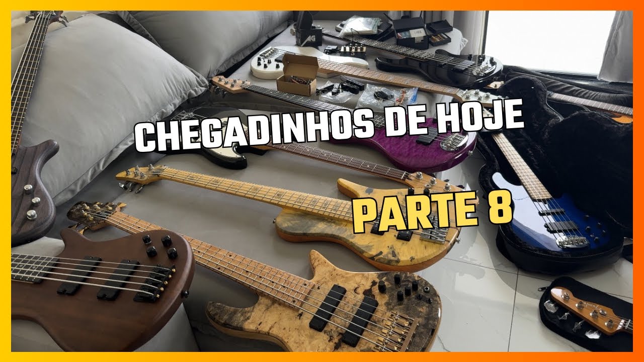 Mais um vídeo da série mostrando todos os baixos que chegaram em nosso estoque da baixo brasil