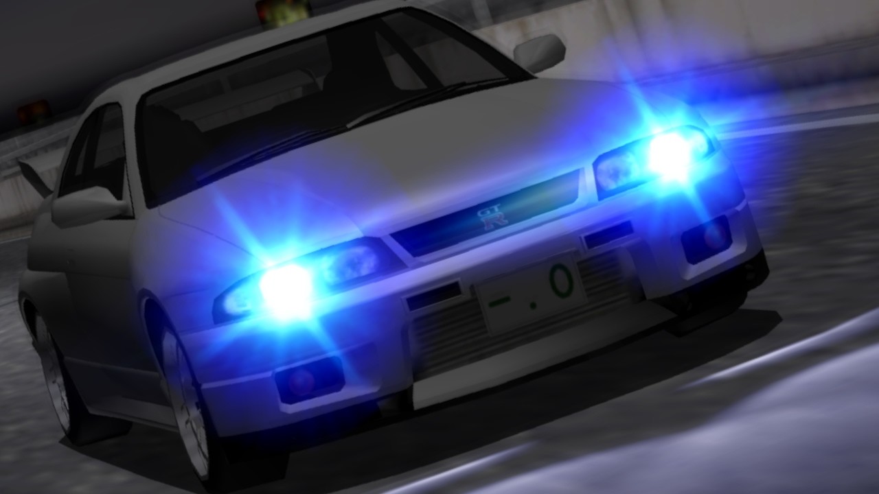 Wangan Midnight (PS2) - BCNR33 Yokohane Southbound TA (3'33