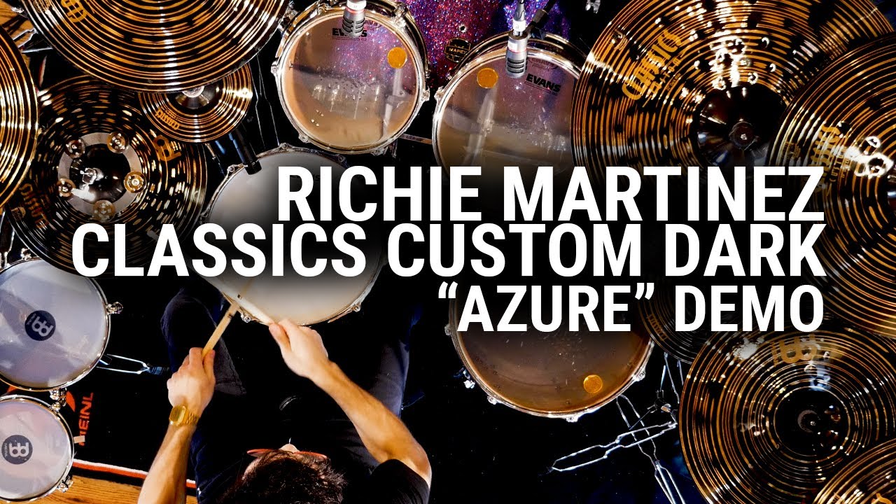Meinl Cymbals - Richie Martinez - Classics Custom Dark 