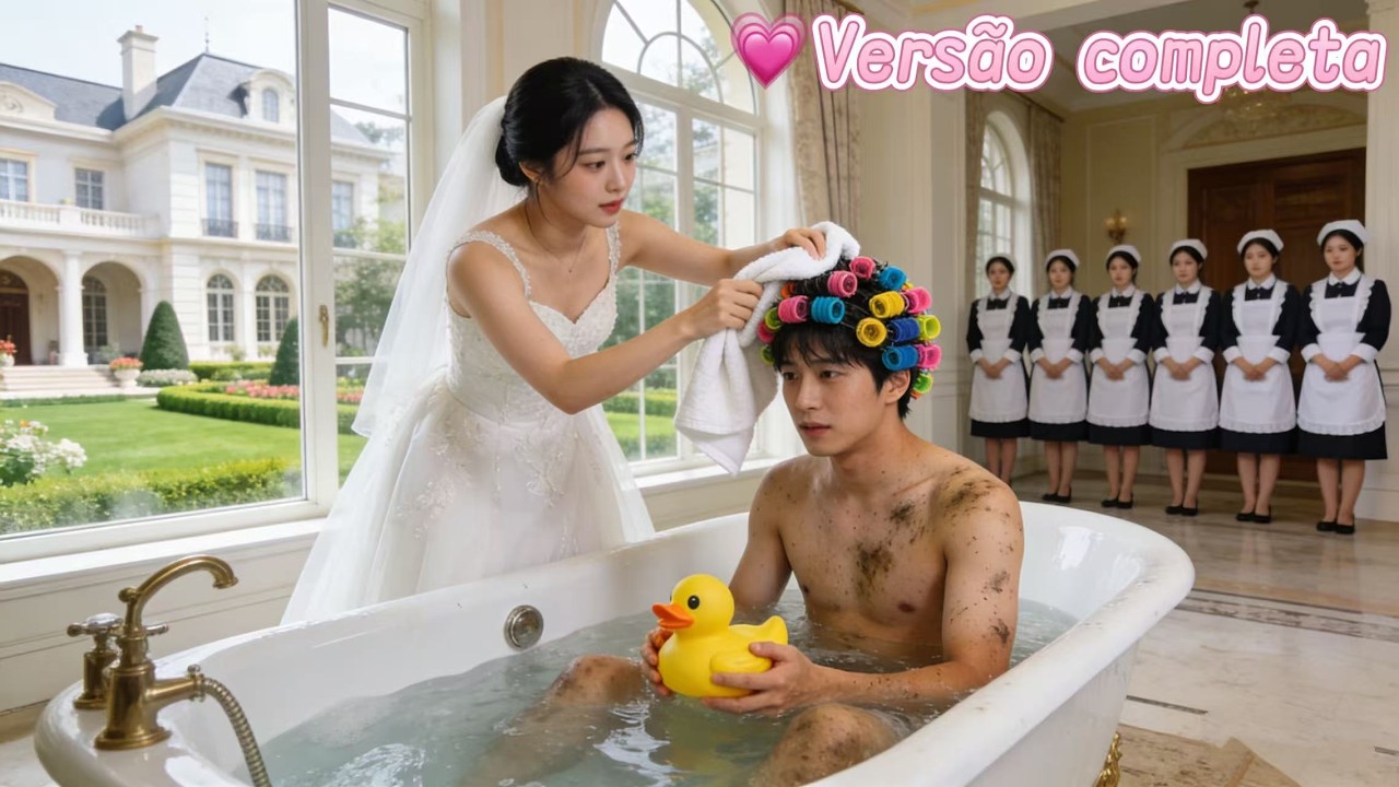 O CEO fingiu ser pobre para testar a jovem pobre. Ela cuidou dele sem hesitar, e o amor floresceu！