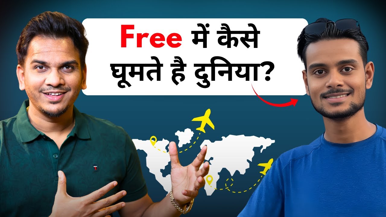 How Nomad Shubham Monetising his vlogs Travelling World For Free
