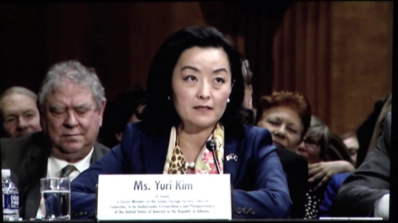 Guam's Yuri Kim gets Senate committee hearing for Albania ambassador position
