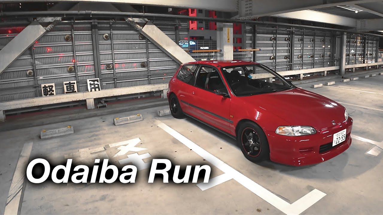 【POV】Tokyo Odaiba Drive in my CIVIC EG6