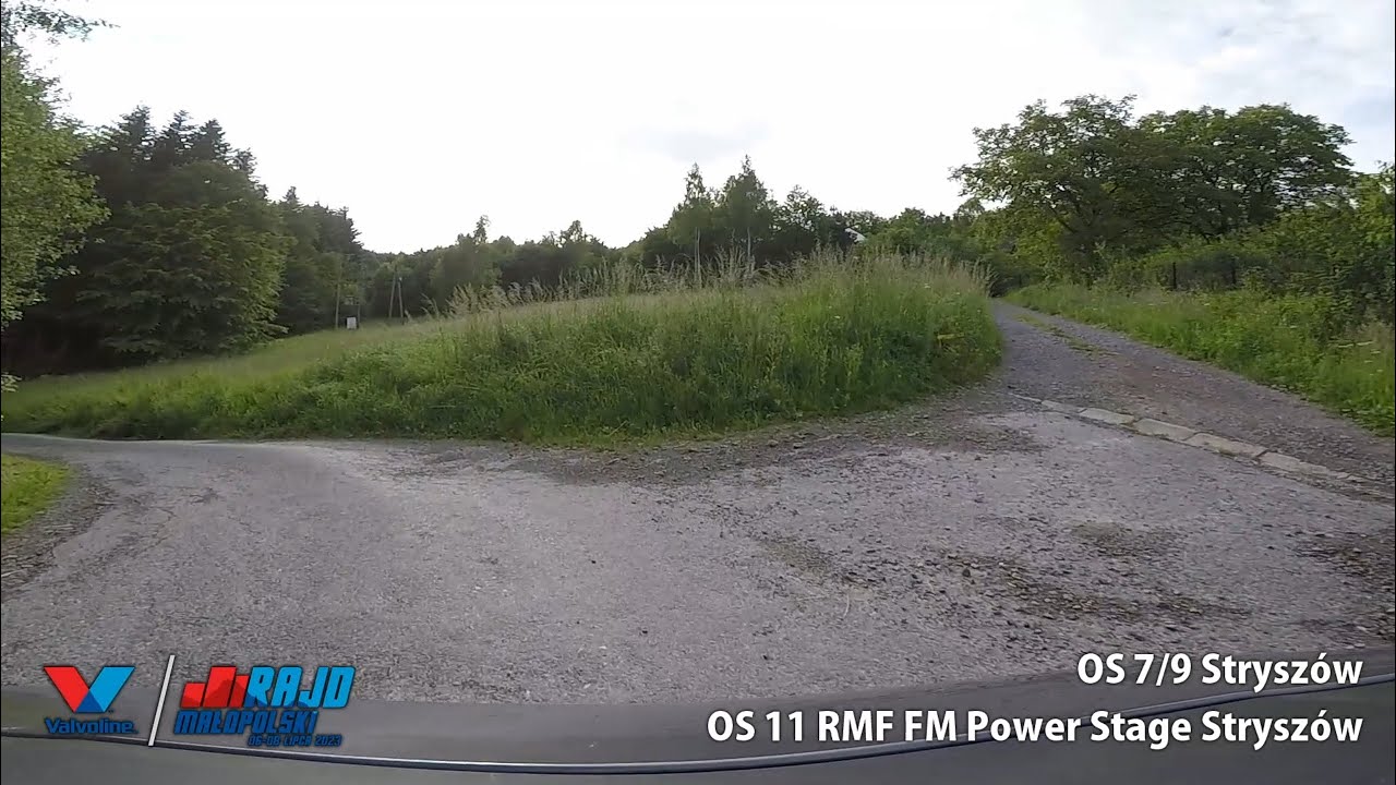 OS 7/9/11 Stryszów / RMF FM Power Stage Stryszów - on-board - Valvoline Rajd Małopolski 2023