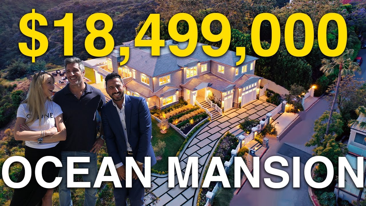 $18.5 MILLION DOLLAR OCEANVIEW MANSION TOUR | JOSH ALTMAN | REAL ESTATE | EPISODE #56