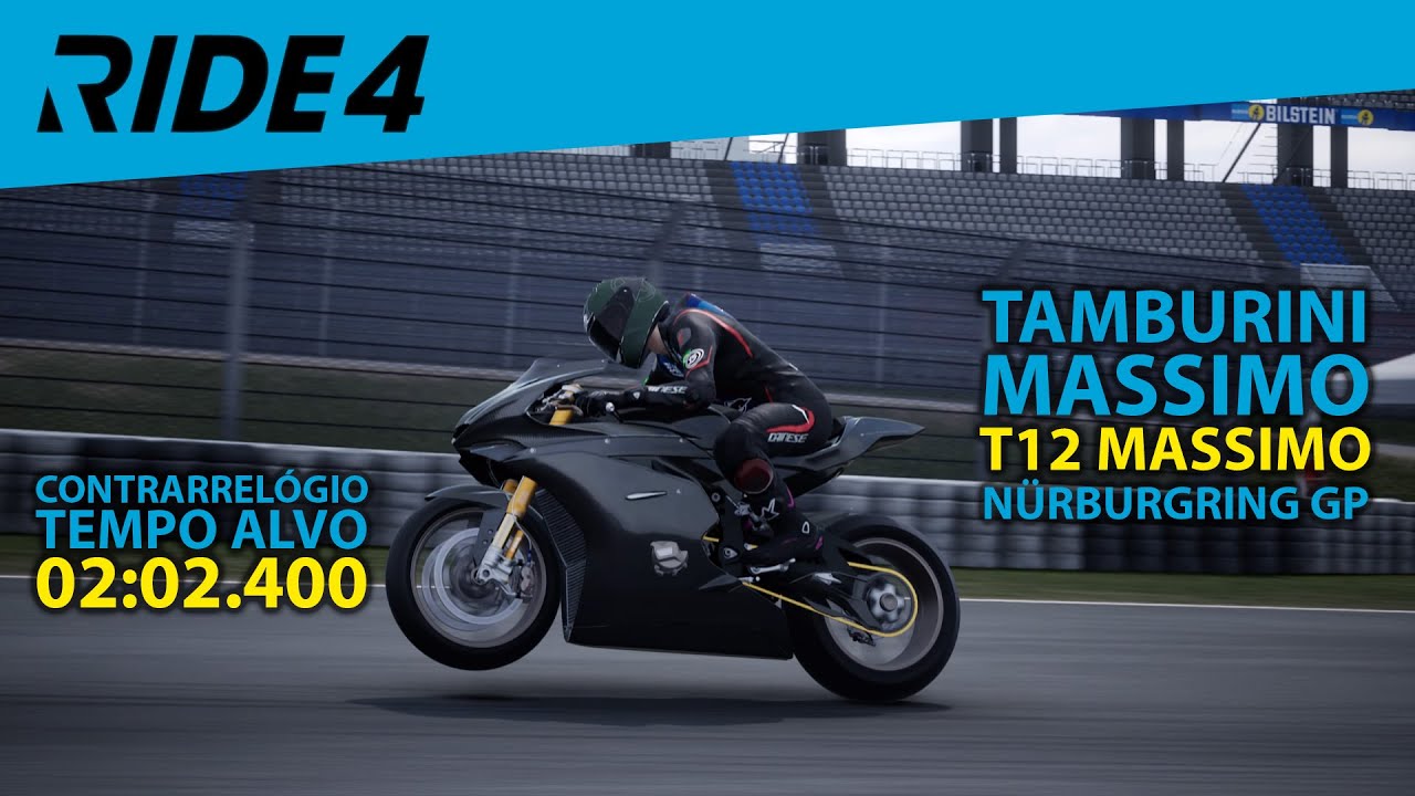 Ride 4 - Desafio Semanal 2 [2022] - Tamburini Massimo T12 Massimo 2016 em Nürburgring GP