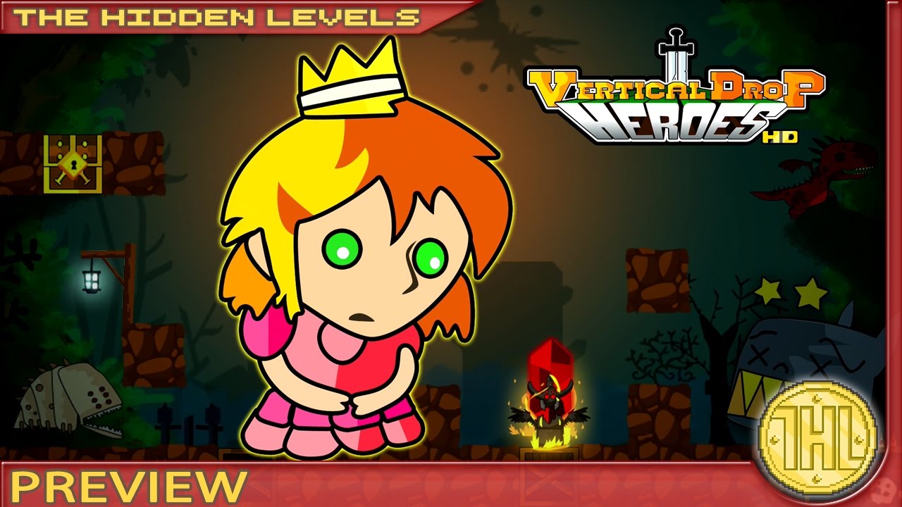 Vertical Drop Heroes HD Preview and Gameplay (Xbox One)