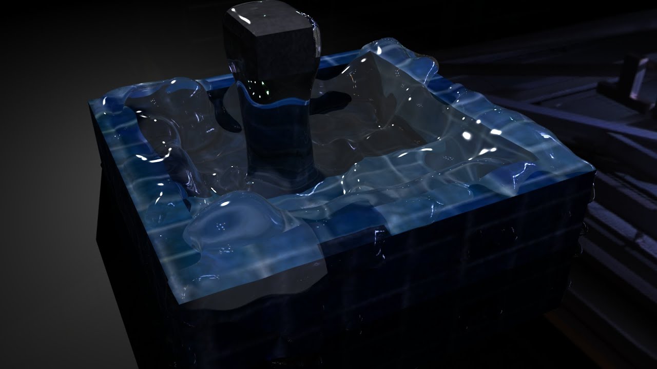 Creating water in Maya 2015 with Bifrost
