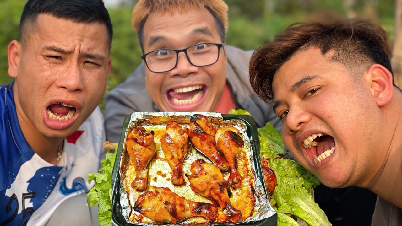 Đùi Gà Nướng Siêu Cay | Hiếu Ruồi