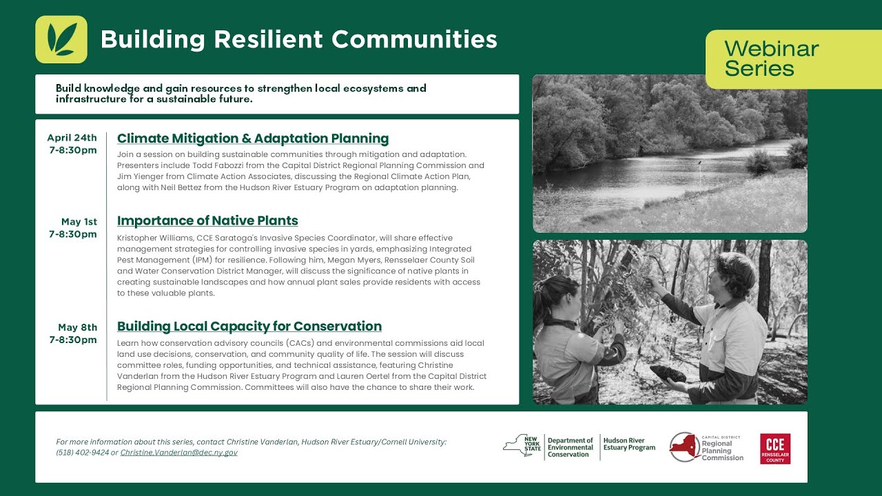 Building Resilient Communities: Climate Mitigation & Adaptation Planning | April 24, 2025