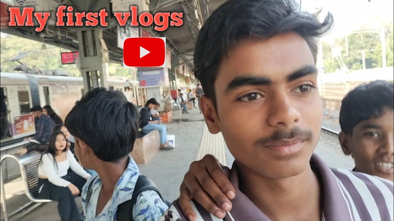  My First Vlogs  In Juhu Beach 