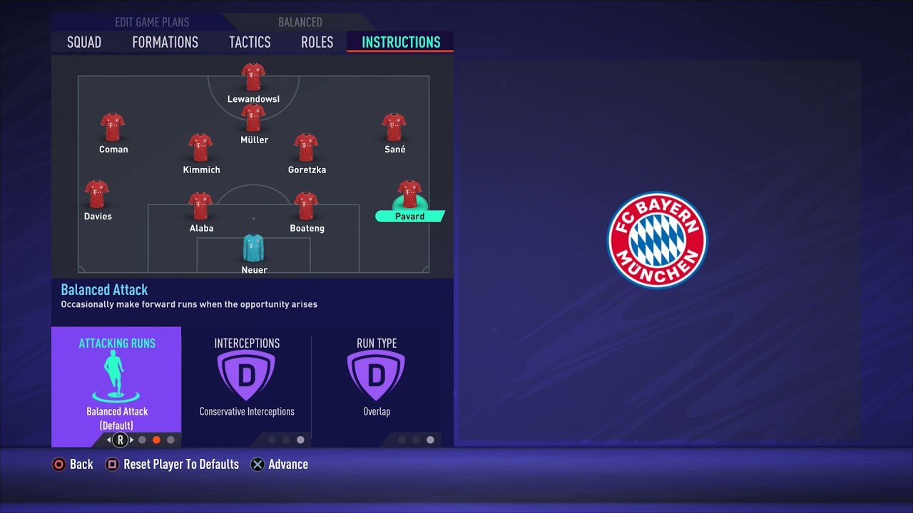 FIFA 21 BAYERN MUNCHEN Best Tactics, Formation, and Instructions