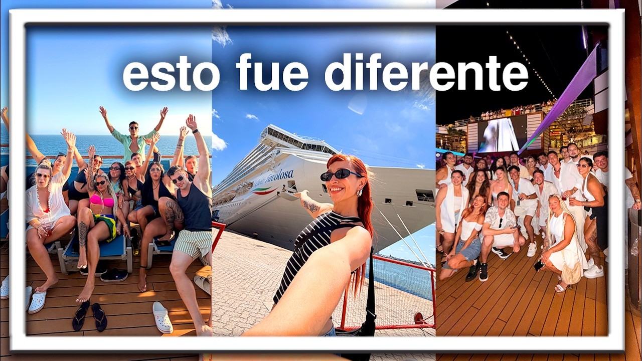mi primer crucero desde Buenos Aires...y no fui sola🤭 costa favolosa con crucero joven 🚢