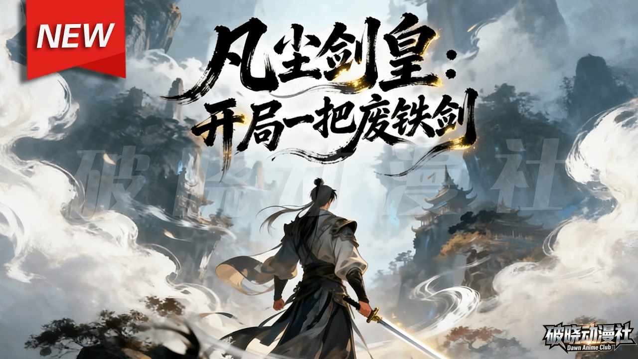 MULTISUB📢新番上线《凡尘剑皇：开局一把废铁剑》第1~60集丨家人被权贵杀害，农家子弟决心前往长京复仇，用卖掉地契和房契换来的钱打造了一把剑，踏上复仇之路。#漫剧 #破晓动漫社