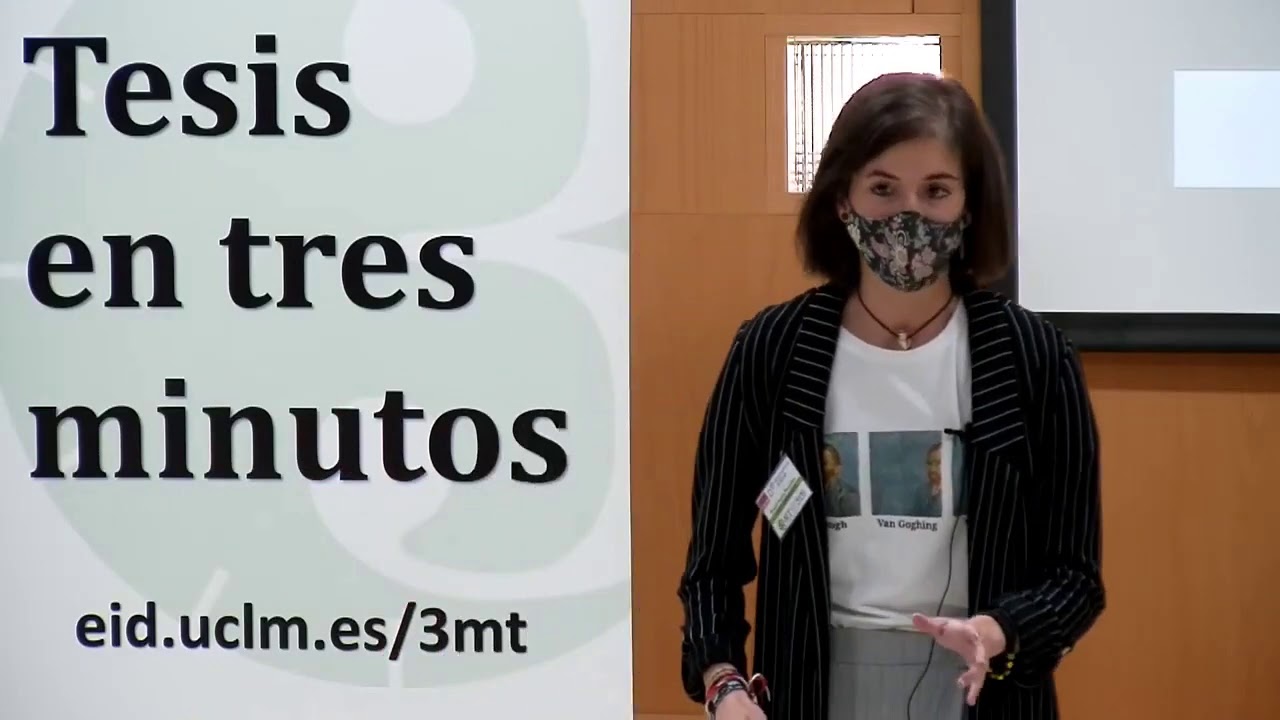 Raquel Segura. Primer premio 3MT 2020 en la UCLM
